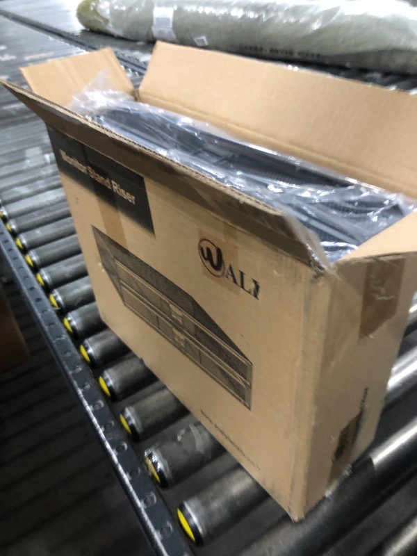 Photo 1 of WALI Monitor Stand with Storage, Laptop Stand with Drawers Storage, Desk Organizer and Accessories for Office?Home, School, (STT006-B), Black