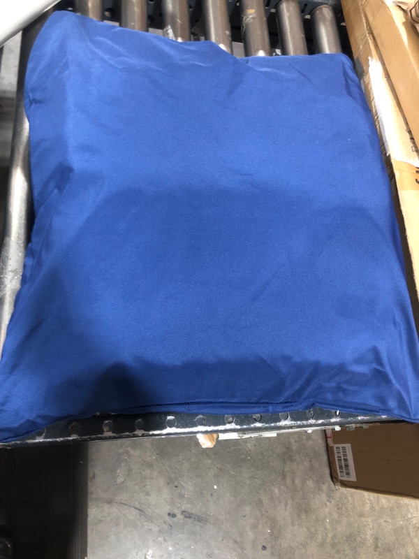 Photo 1 of 24 X 24 INCH SEAT CUSHIONS BLUE 