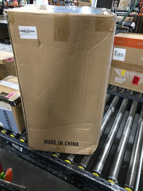 Photo 1 of Lighted Reindeer Outdoor Decorations Display Set, 3 Piece Christmas Outside Weatherproof Gold LED Deer Family with Ground Stakes for Yard, Lawn, Garden, Indoor, Outdoor Decor