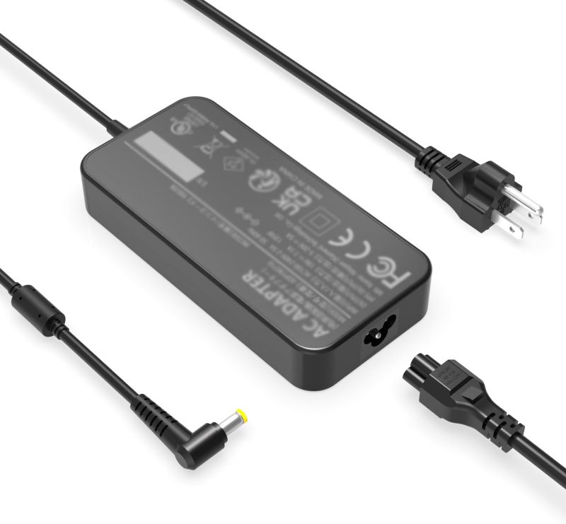Photo 1 of 135W Charger Fit for Acer-Nitro 5 Gaming Laptop - (Compatible with Acer Nitro 5 AN515-54 515-55 515-53 517-51 515-57 515-56 515-52 515-44 515-45 515-41 515-43 515-31 N17C1 N18C4 N18C3) AC Adapter