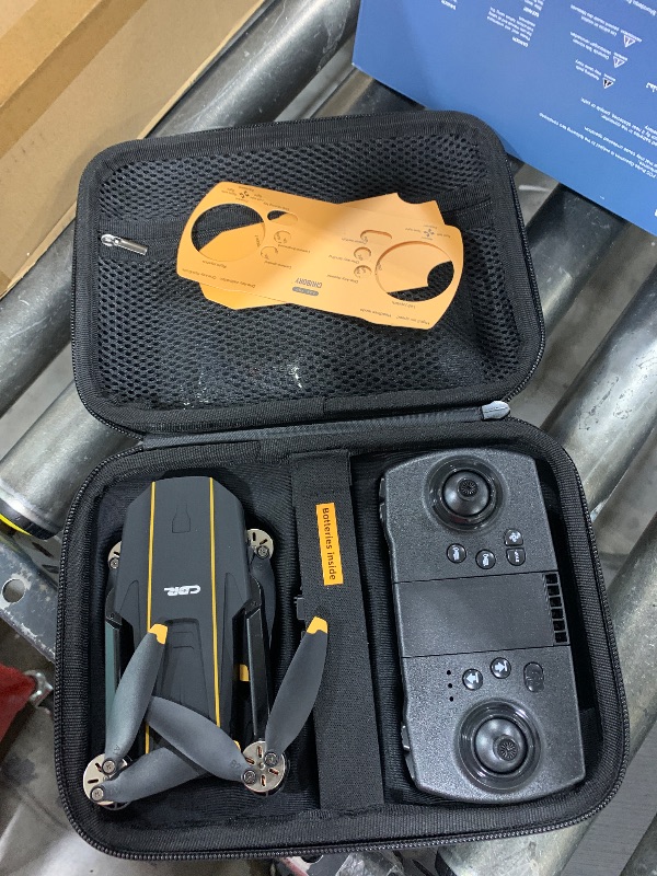 Photo 1 of Super Enduring Brushless Motor Drone with Camera for Beginners, CHUBORY A68 WiFi FPV Quadcopter with 2K HD Camera, Auto Hover, 3D Flips, Headless Mode, Trajectory Flight, 2 Batteries, Carrying Case