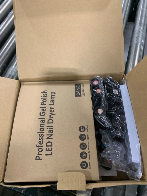 Photo 1 of JEWHITENY 14 pcs Poly Gel Nail Extension Kit With Nail Drill Machine U V Nail Light ALL In One Polygel Nail Kit Starter Kit