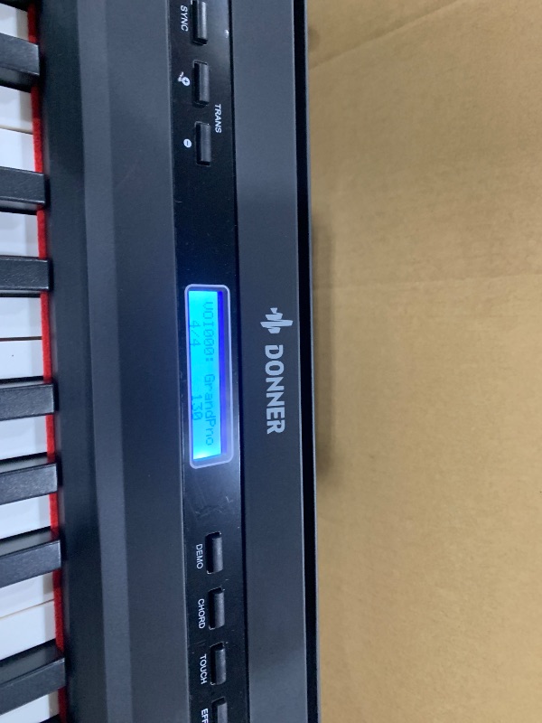 Photo 2 of Donner DEP-20 Beginner Digital Piano 88 Key Full Size Weighted Keyboard