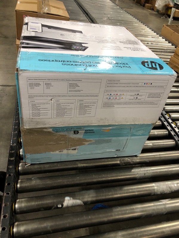Photo 1 of HP Color Laserjet Pro MFP 3301fdw Wireless All-in-One Color Laser Printer, Office Printer, Scanner, Copier, Fax, ADF, Duplex, Best-for-Office (499Q5F)