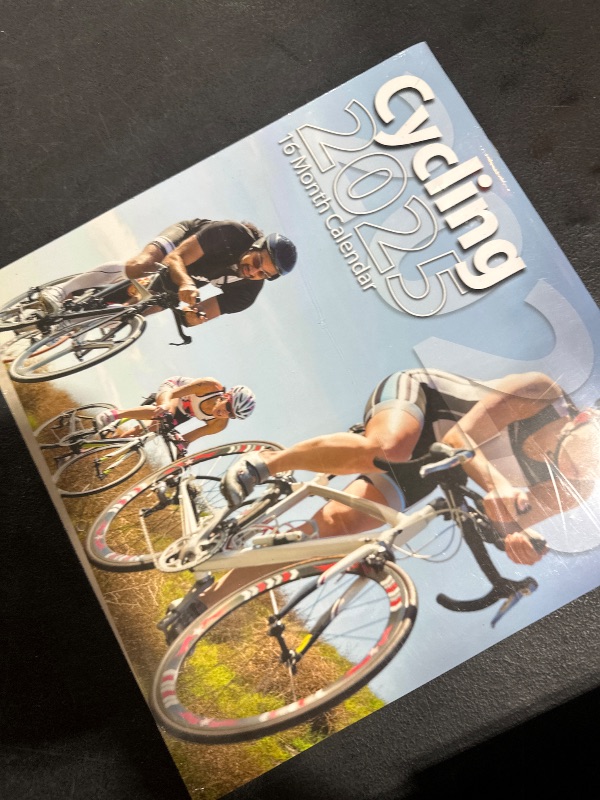 Photo 1 of Bachmann Press 2025 Cycling Full Size Wall Calendar for Planning, Scheduling, and Organizing