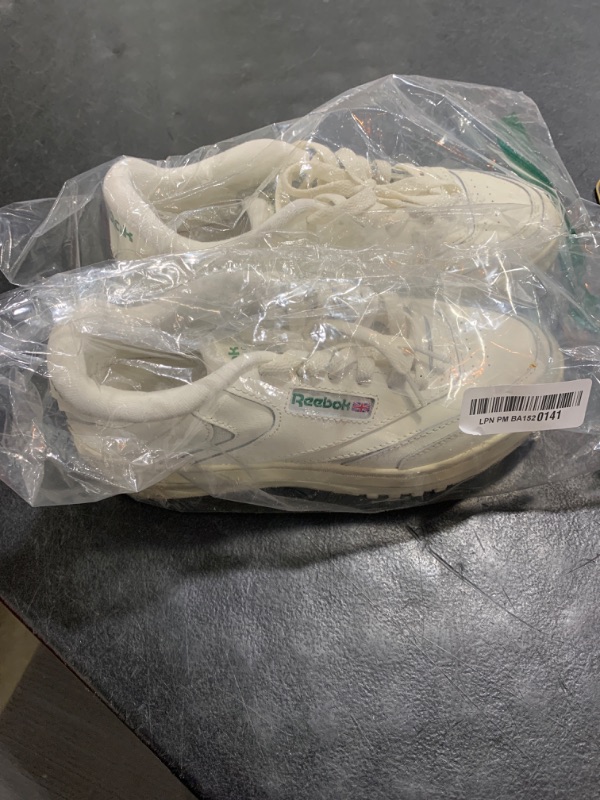 Photo 1 of Reebok Women's Club C Extra Sneaker, Chalk/Chalk/Glen Green, 7.5