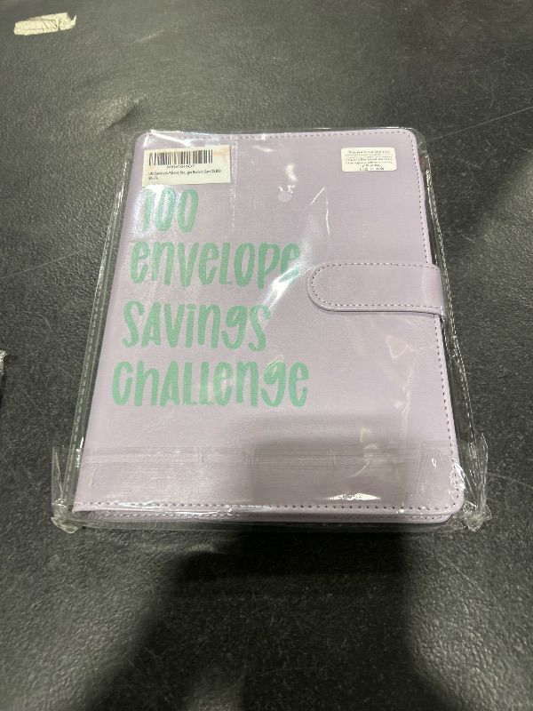 Photo 2 of 100 Envelopes Money Savings Challenges Book, A5 Money Saving Budget Binder with Challenge Tracker - Savings Challenges Book to Save $5,050