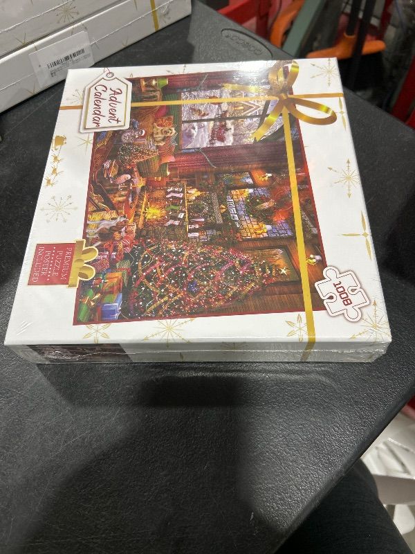 Puzzle Advent Calendar 2024,Christmas CountdownCalendar 1008 Adult