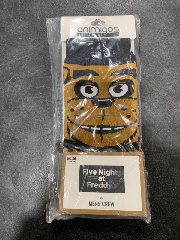 Photo 2 of Animigos 360 Design Freddy Fazbear Men's Socks