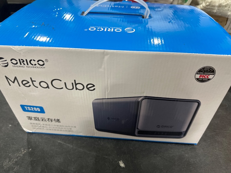 Photo 1 of ORICO Remote Storage for APP-Connect, VPN Exclusive Channel(Data Does Not Go Through Public Cloud), SDVN Encryption, Samba & DLNA Protocol, 2GB RAM DDR4, RAID Function, Home Storage Center - TS200