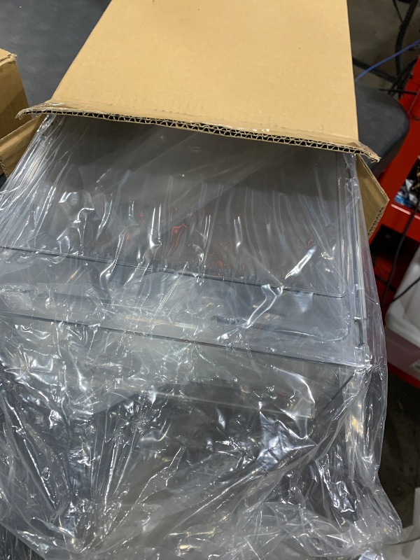 Photo 1 of Refrigerator Storage Drawer for Bartesian Cocktail Pods, Stackable Bartesian Pod Holder for the Fridge, Hold 32 Bartesian Cocktail Capsules, Refrigerator Organizer Bins Storage Container -Clear