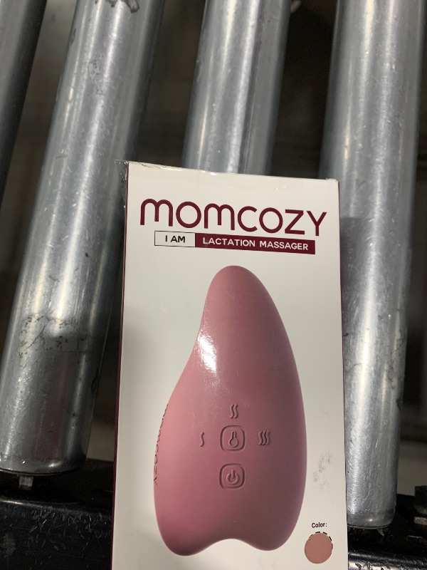 Photo 2 of Momcozy Warming Lactation Massager 2-in-1, Soft Breast Massager for Breastfeeding, Heat + Vibration Adjustable for Clogged Ducts, Improve Milk Flow, Engorgement