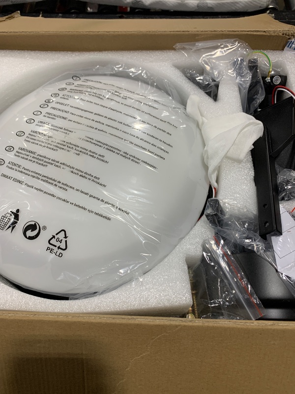 Photo 1 of MADSHNE 52 Inch Ceiling Fans with Lights and Remote,Black Outdoor Ceiling Fans with Dimmable 3 Colors 6 Speeds, Reversible Noiseless DC Motor,Modern LED Ceiling Fans for Living Room Patio Kitchen