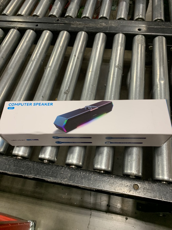 Photo 1 of LENRUE G11 Computer Speakers for Desktop, Touch Lights PC Speakers with Surge Clear Sound, USB C/USB Powered for Computer Desktop PC Laptop Monitor