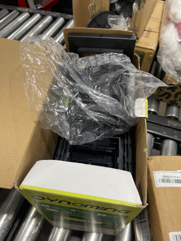 Photo 1 of Dynaming 6 Pack Solar Flame Post Lights Outdoor, Solar Powered Fence Post Cap Lights, High Brightness Flickering Flame SMD LED Lighting Decor for Garden Deck Patio, 4x4, 5x5 or 6x6 Vinyl/Wooden Posts