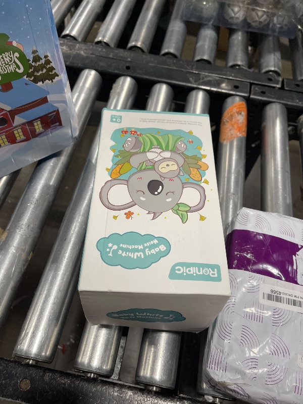 Photo 1 of Baby Soother, Portable Sound Machine Baby with Projector, Night Light, 15 Lullabies, Baby White Noise Machine for Cribs Travel Newborns, Auto-Off & Volume Control, Baby Shower Gifts Infants Girls Boys