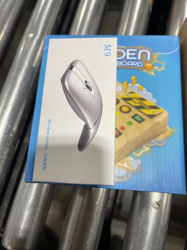 Photo 1 of Arc Bluetooth Mouse, Ultra-Thin Rechargeable Rotating Wireless Mouse, Dual Mode (BT5.0/3.0+2.4G), Portable Travel Arc Mouse Suitable for laptop, PC, Mac, Tablet, iPad - Black (Non Folding)