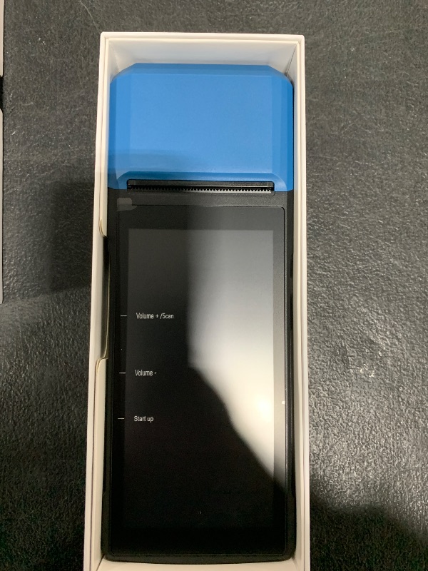 Photo 1 of Bisofice 4G Handheld PDA POS Android 13.0 Receipt Printer 2GB+16GB, Camera 5M, 1D 2D Barcode Scanner, Wifi/Gps/BT/4G Full Network Connection, 5" Touchscreen 58mm Width Thermal Label Printing