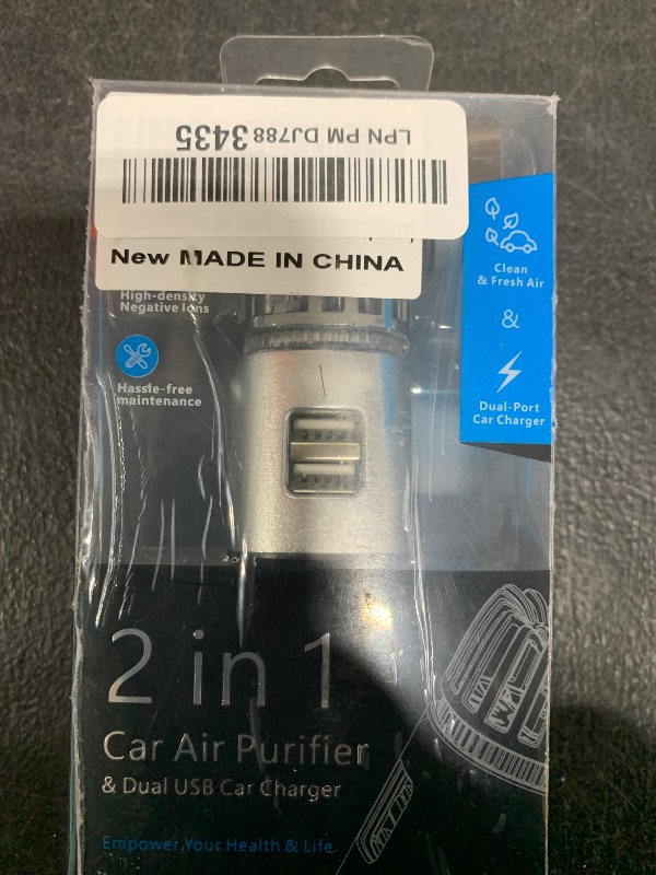 Photo 2 of 4WDKING Car Air Purifier Ionizer