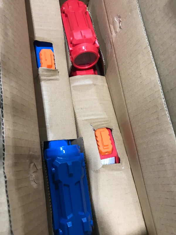 Photo 1 of NERF Laser Vision 4 Player Laser Tag Game with Laser Vision Technology, See-in-the-Dark Blasters - Indoor or Outdoor Play Arcade Games, Toys for Kids & Family