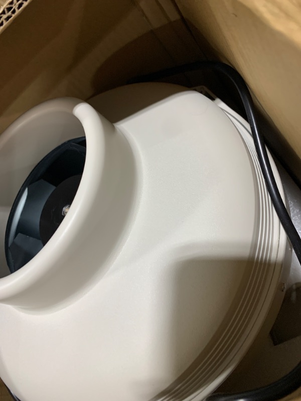 Photo 1 of MIDCVFRUN 6 inch 420 CFM Radon Mitigation System Inline Duct Fan, IP67 Waterproof Electric Exhaust Fan for Indoor Outdoor, Energy Efficient Duct Fan Ventilation Equipment