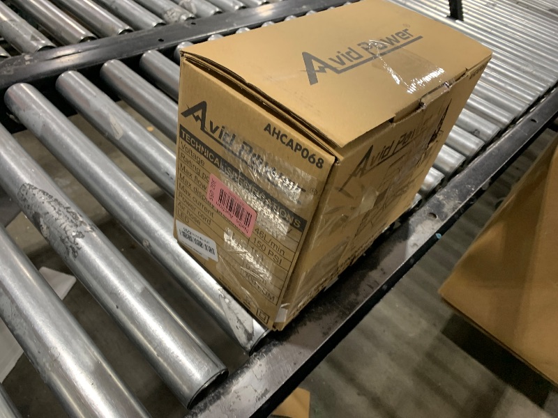 Photo 1 of AVID POWER 12V DC Portable Air Compressor, Dual Cylinders Tire Inflator for Fast Inflation, Auto Shut-Off Tire Pump with Digital Pressure Gauge, LED Light, Car Air Pump for Tires