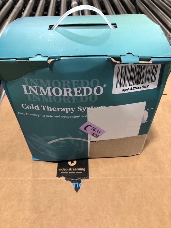 Photo 1 of Inmoredo Cold Therapy System Ice Machine System for ACL Knee Surgery Recovery - Quiet Pump, Flexible Kit, Portable, Knee Ice Machine, Ideal for Sports Injuries, Knee Pains, Strain & Stiffness, Sprain
