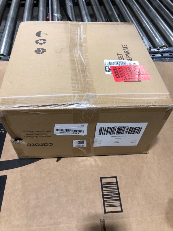 Photo 1 of CAROTE 15pcs Ceramic Cookware Set, Pots and Pans Set, Induction Nonstick Kitchen Cookware Sets, Non Stick RV Cookware Set with Detachable Handle, Dishwasher/Oven Safe Cookware Set, Taupe