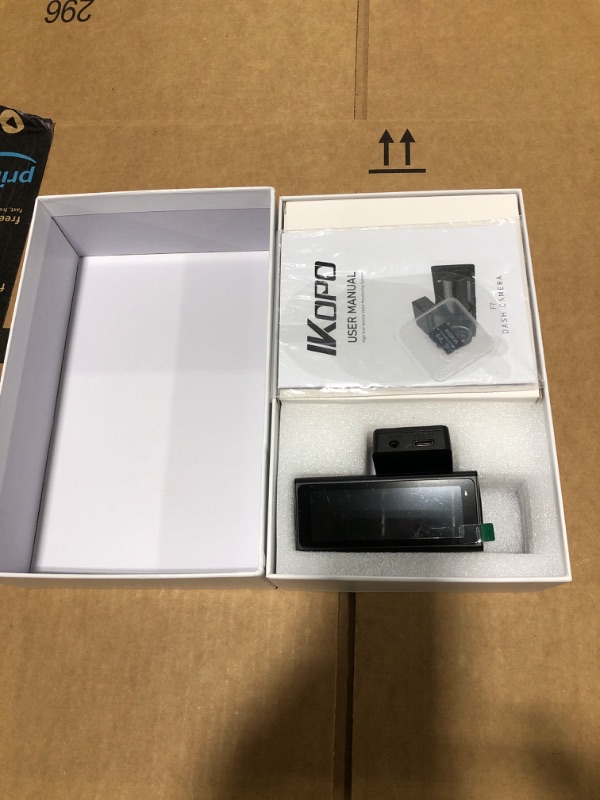 Photo 1 of IKOPO 4K Dash Cam Front and Rear, UHD 2160P Night Vision Dash Camera for Car with 3.2'' IPS Screen, 30FPS Dual Dashcam Built-in WiFi & GPS with App Control, 24H Parking Mode, G-Sensor