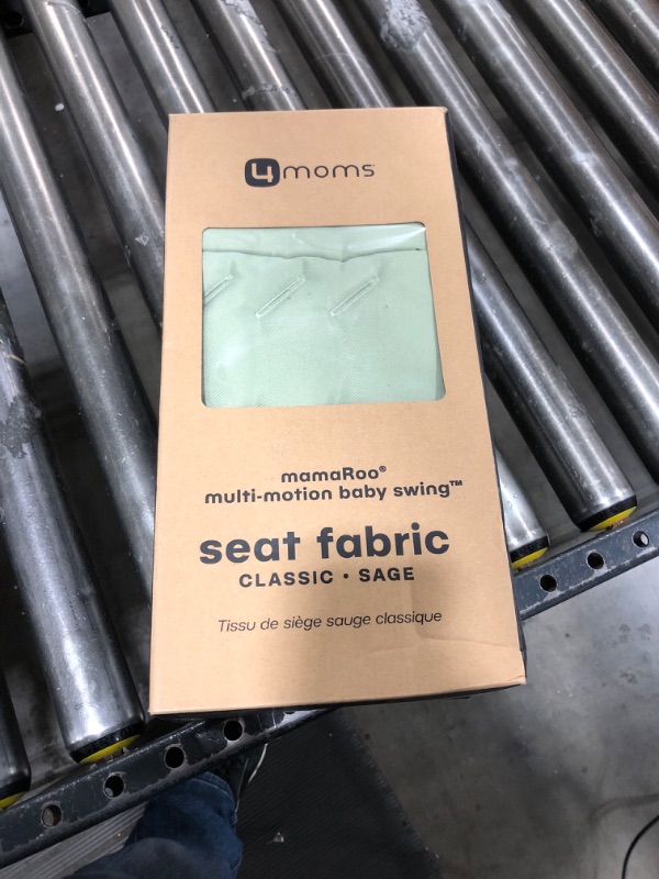 Photo 2 of 4moms Extra Seat Fabric, MamaRoo Baby Swing, Model 1046, Sage Limited Edition