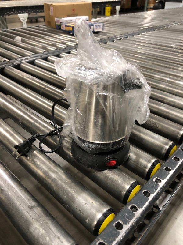 Photo 1 of Turkish Coffee Maker, Turkish Electric Coffee Maker Machine, 5 to 6 Cup Brewing Capacity, Stainless Steel Electric Coffee Pot for Delicious Turkish & Greek Coffee, 600ML