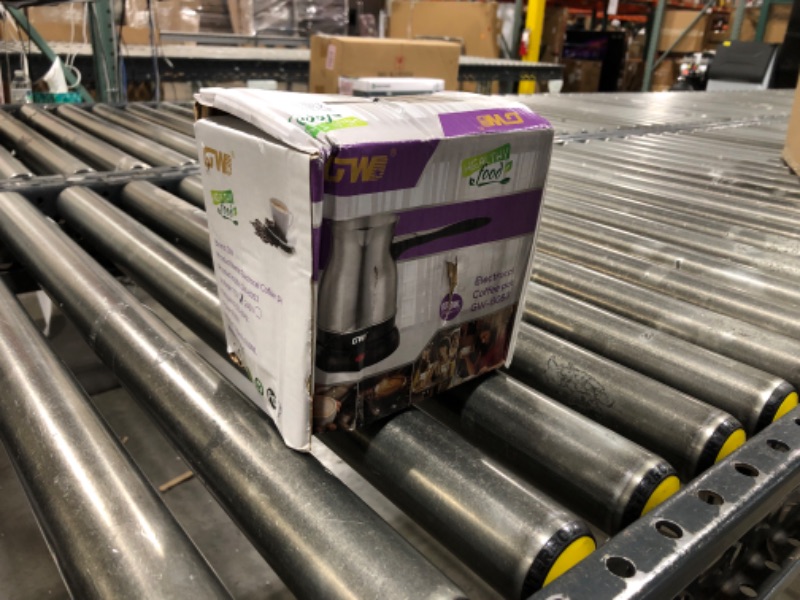 Photo 1 of Turkish Coffee Maker, Turkish Electric Coffee Maker Machine, 5 to 6 Cup Brewing Capacity, Stainless Steel Electric Coffee Pot for Delicious Turkish & Greek Coffee, 600ML