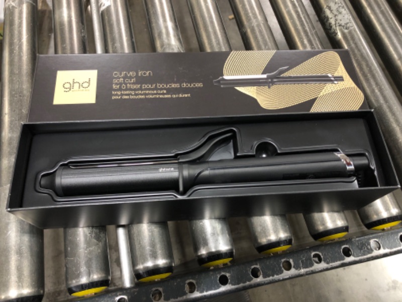 Photo 2 of ghd Soft Curl Hair Curling Iron ? 1.25" Hair Curler, Professional Styling Tool with Safer-for-Hair Styling Tool Temperature, Perfect for Longer Hair or Voluminous Styles ? Black