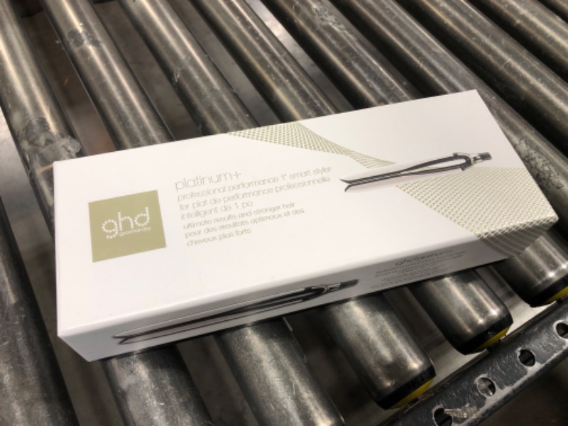 Photo 3 of ghd Platinum+ Styler ? 1" Flat Iron Hair Straightener, Professional Ceramic Hair Styling Tool for Stronger Hair, More Shine, & More Color Protection ? White