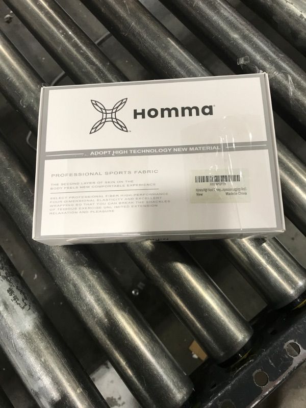 Photo 1 of Homma High Wasit Tummy Control Workout Compression Yoga Pants Postpartum Compression Leggings Red S