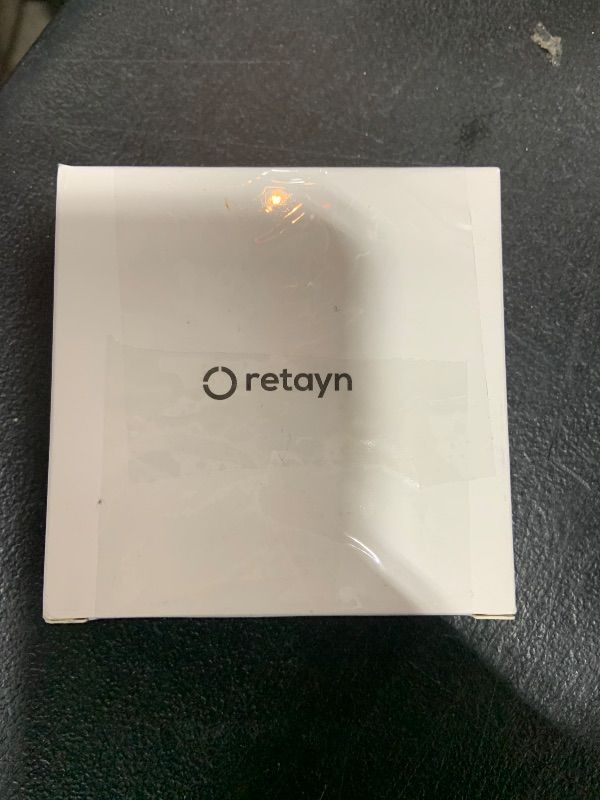 Photo 1 of Retayn Aligner/Retainer Case with Built-in Mirror & Magnetic Lock - Premium Silicone-Lined Case Holder with Vent Holes for Aligners, Retainers, Mouth Guards (Black & Blue)