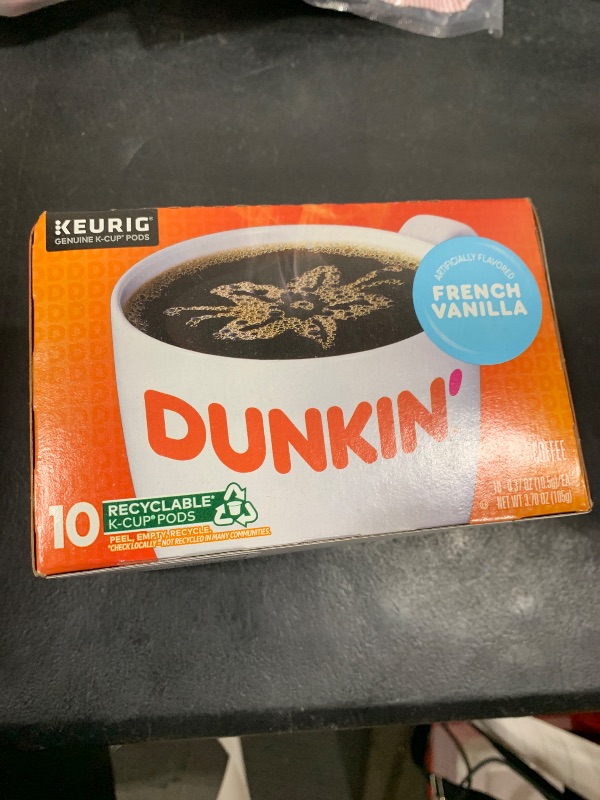 Photo 2 of Dunkin' French Vanilla Flavored Coffee, 60 Keurig K-Cup Pods