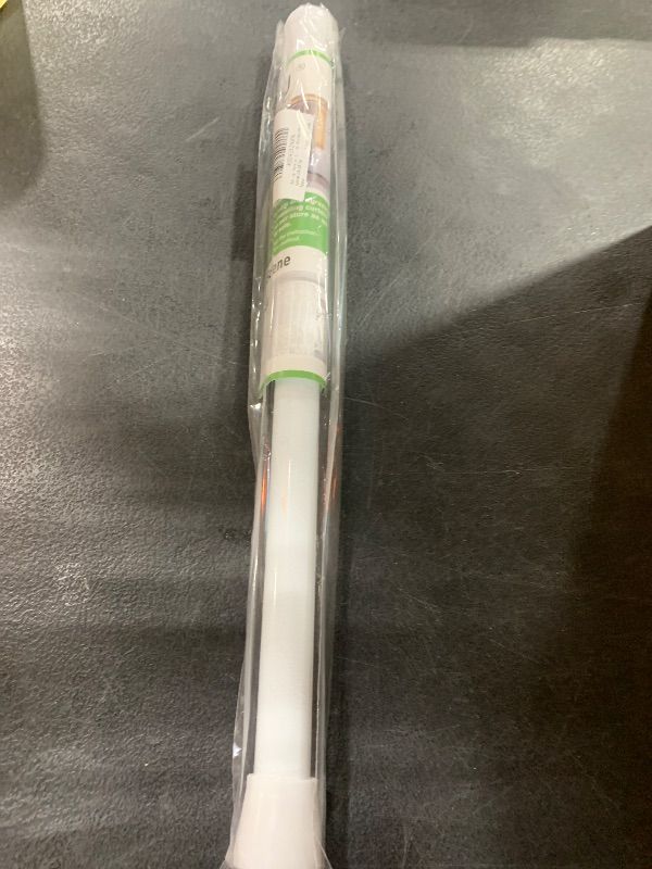 Photo 1 of Spring Tension Curtain Rod 18-28 Inches, 7/8" inch Adjustable Curtain Rod No Drill, Spring Curtain Rod for Windows Bathroom Kitchen Closet Doorway?White?