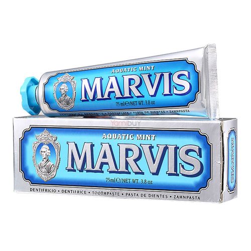 Photo 1 of 'Marvis' Mint Toothpaste, Aquatic Mint