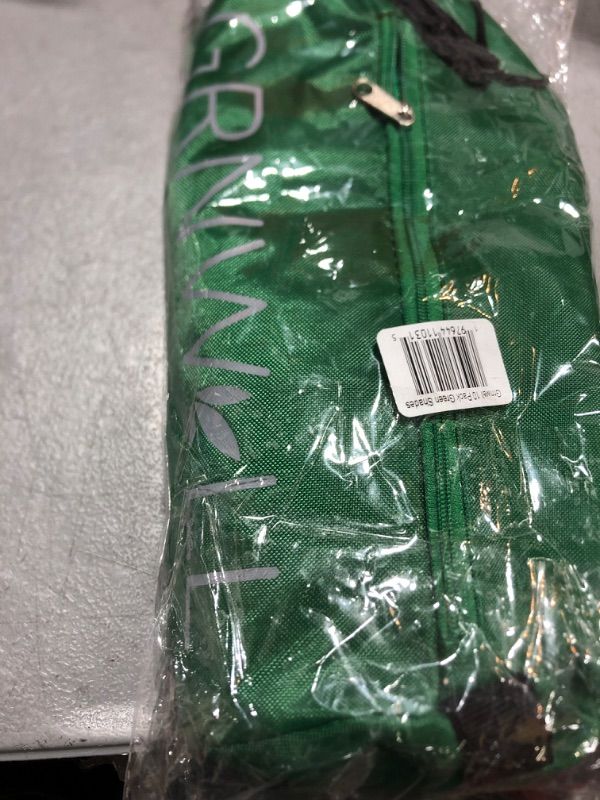 Photo 1 of Reusable Grocery Bags Foldable | Kitchen Reusable Shopping Bags with Handles | Machine Washable Plastic Totes Bags, 10 Pack Bulk 50LBS Extra Large Polyester Fabric Bag With Zipper Storage Pouch