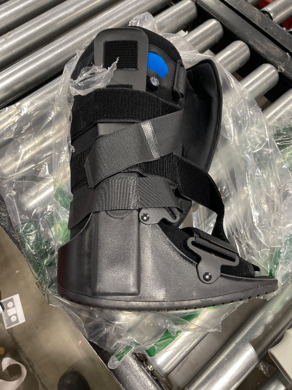 Photo 1 of Short Walking Boot Fracture Boot Air Walker Boot for Orthopaedic Boot for Sprained Ankle, Walker Brace for Broken Foot Achilles Tendon Injury (Medium)