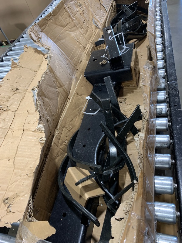 Photo 1 of YINTATECH 60in Tractor Rake with 2" Receiver for ATV, Tow Behind Pine Straw Rake,21 Spring Steel Tines.