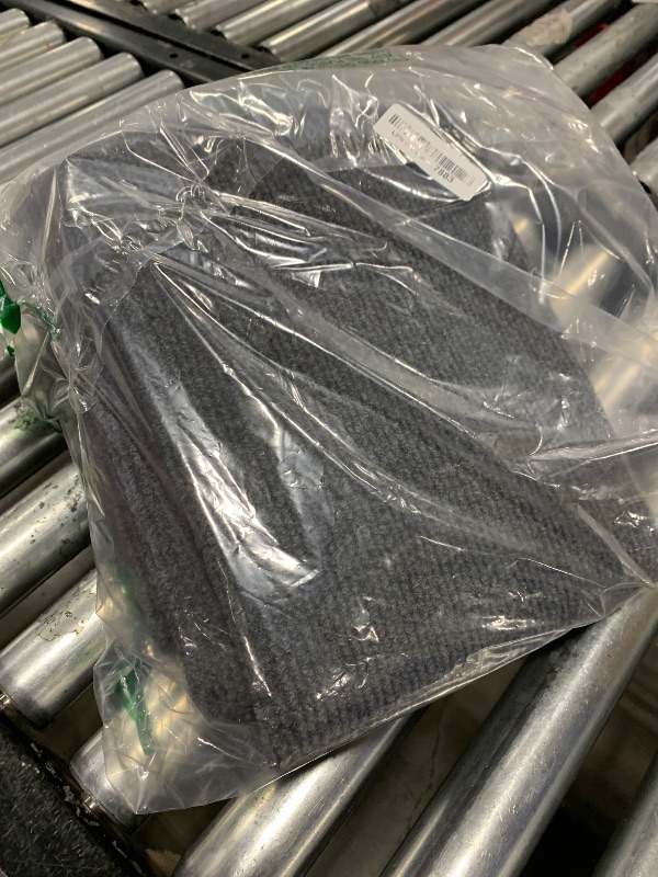 Photo 1 of RV Steps Covers Rugs 3 Pack, 23 Inch Wide RV Camper Step Stair Covers, Camper Stair Rugs Radius Carpet with Spring Hooks, Grey