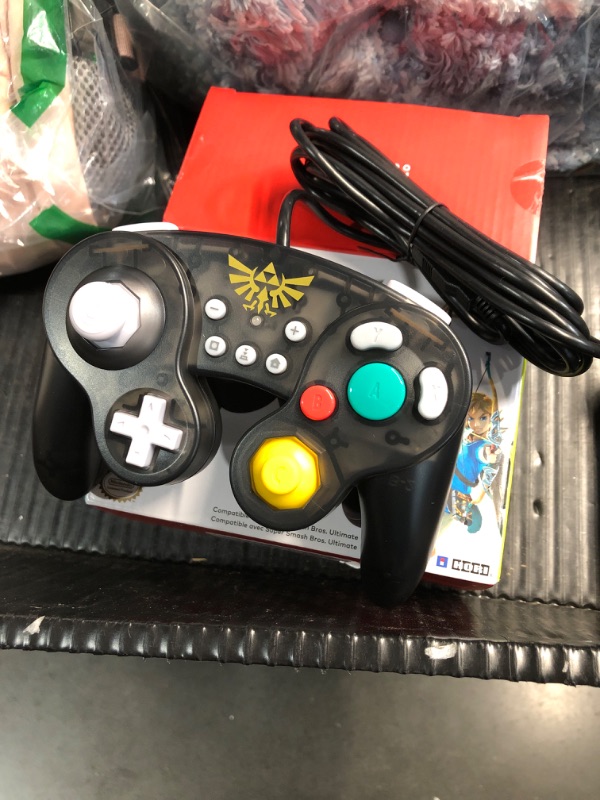 Photo 2 of *** FACTORY SEALED***BRAND NEW OPENED FOR INSPECTION***HORI Nintendo Switch Battle Pad (Zelda) GameCube Style Controller - Nintendo Switch