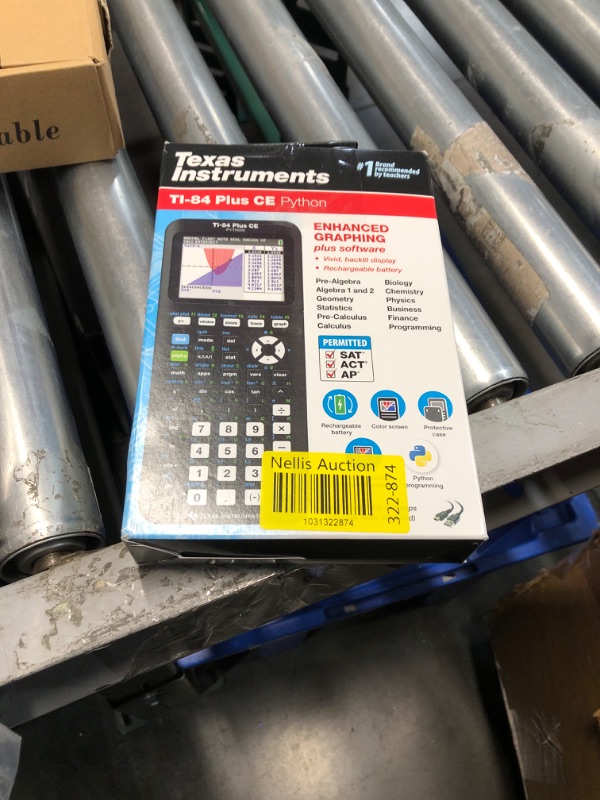 Photo 2 of *** FACTORY SEALED***Texas Instruments TI-84 Plus CE Color Graphing Calculator, Black Black Single Pack