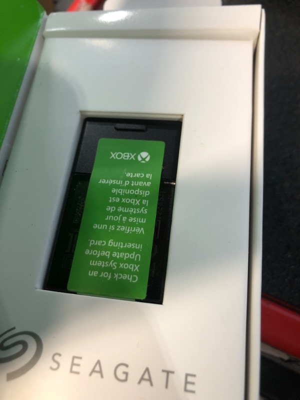 Photo 2 of ***SEE NOTES***
Seagate Storage Expansion Card 2TB Solid State Drive - NVMe SSD for Xbox Series X S