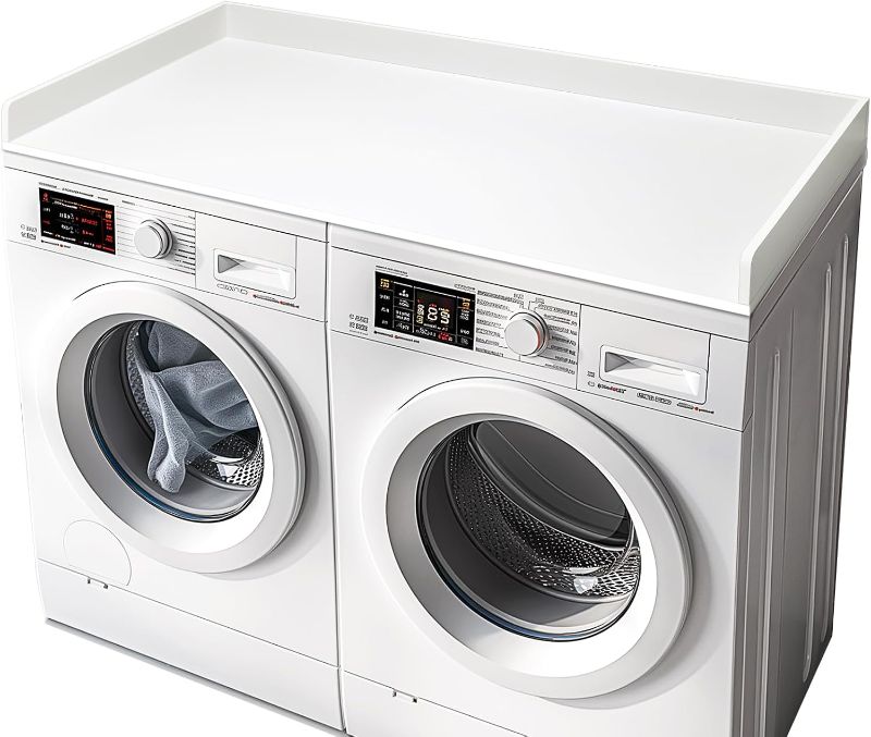 Photo 1 of *** FACTORY SEALED***Gashell Washer Dryer Countertop, 27.5" x 54" Washer and Dryer Countertop for Laundry Room Organization(White)