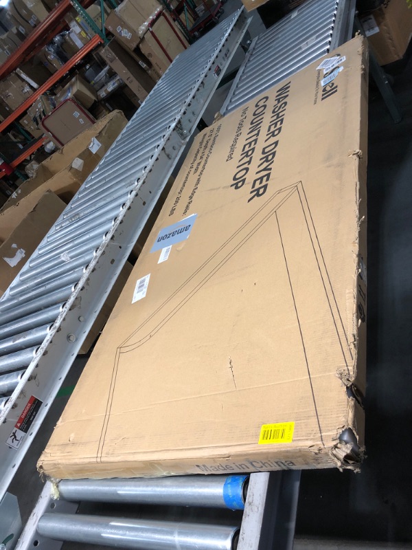 Photo 1 of *** FACTORY SEALED***Gashell Washer Dryer Countertop, 27.5" x 54" Washer and Dryer Countertop for Laundry Room Organization(White)