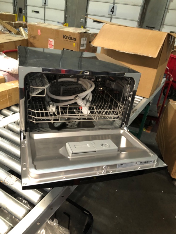 Photo 8 of ***USED - COVERED IN SCRATCHES - POWERS ON - UNABLE TO TEST FURTHER - LIKELY MISSING PARTS***
COMFEE’ Countertop Dishwasher, Energy Star Portable Dishwasher, 6 Place Settings & 8 Washing Programs, Speed, Baby-Care, ECO& Glass, Dish Washer for Dorm, RV& Ap