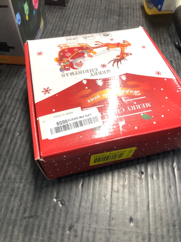 Photo 1 of LYUBASA [Timer 3Pack Christmas Window Lights Decorations, Battery Powered Christmas Window Hanging White Lighted Snowflake Shaped LED Sucker String for Xmas Tree Fireplace Window Indoor Decor